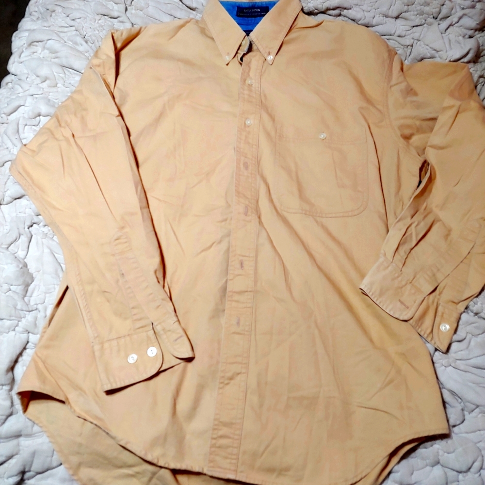 Chaps Ralph Lauren Sz Lg "Cowboy" Shirt - Picture 2 of 6